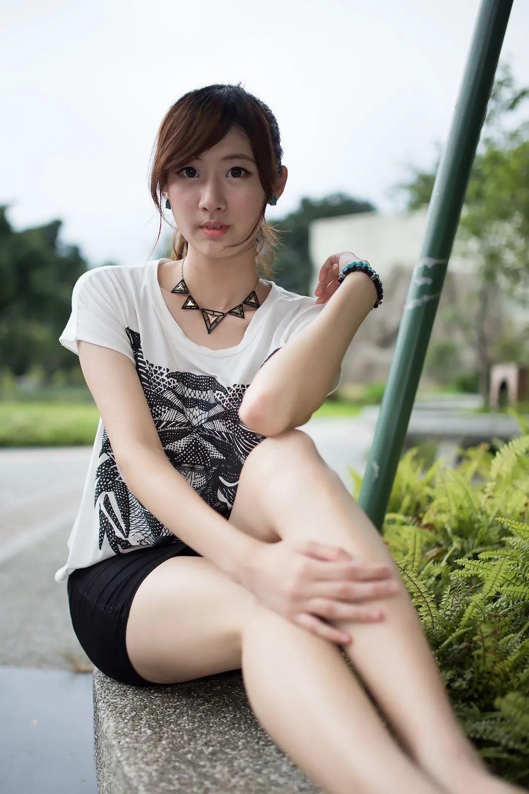 [Tập đặc biệt của Beautyleg] Nữ hoàng Queena - Buổi chụp ảnh tại công viên - 36