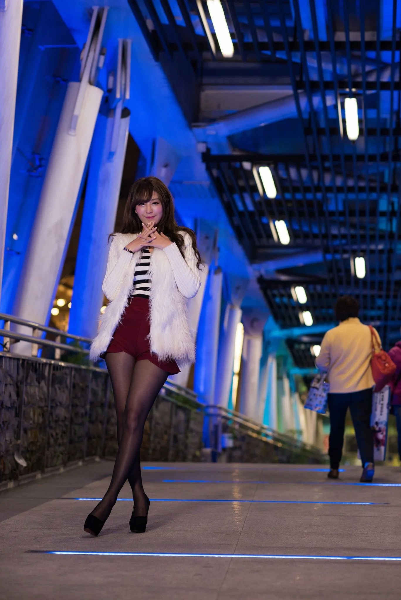 [Tập đặc biệt của Beautyleg] Người mẫu chân dài Đài Loan MISO Xia Qing - Buổi chụp ảnh ngoài trời Giáng sinh - 10