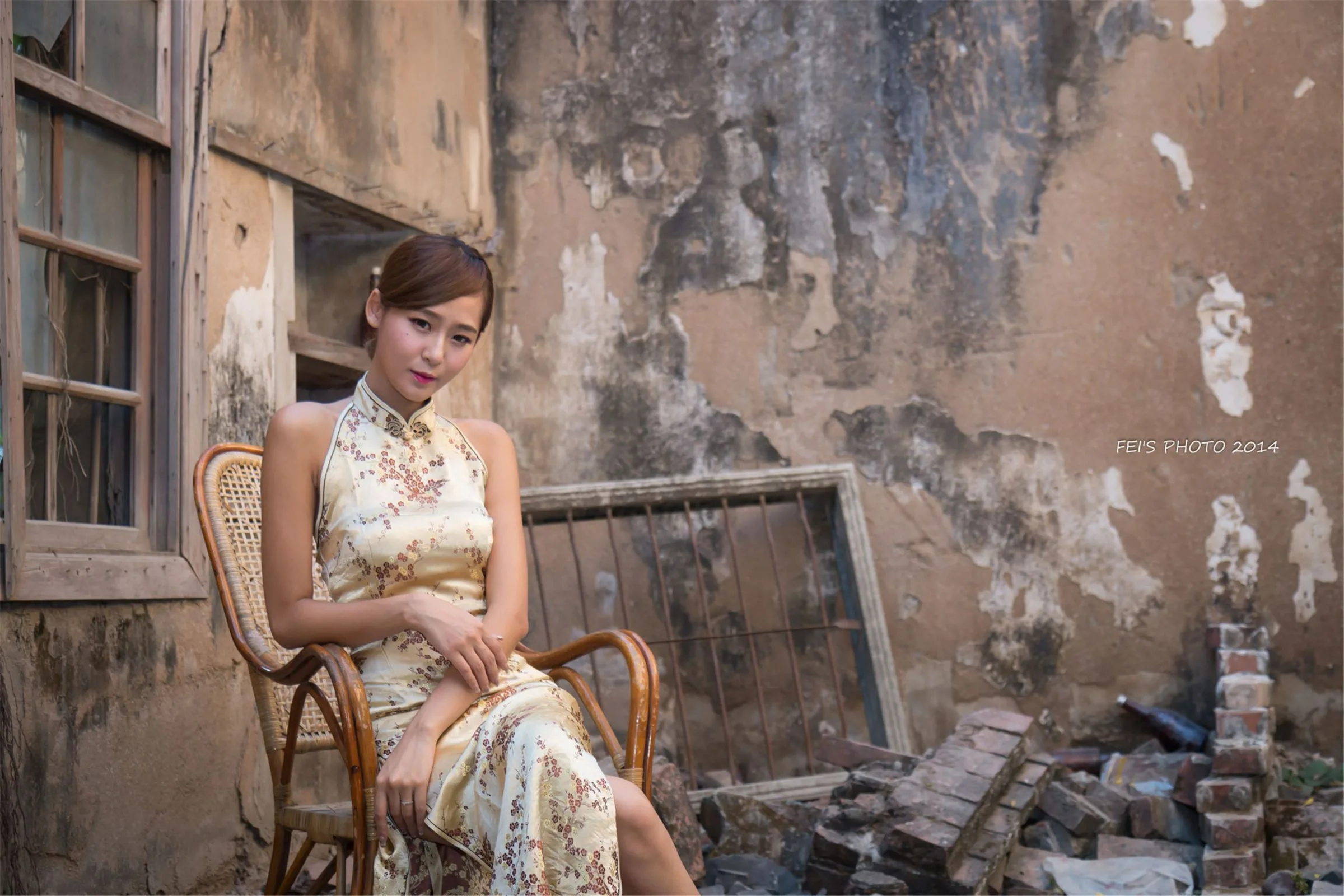 [Buổi chụp ảnh ngoài trời của Beautyleg] Winnie Xiaoxue - Ảnh độ phân giải cao về bộ sườn xám được chụp tại studio chụp ảnh đường phố Ju Kui Ju. - 24