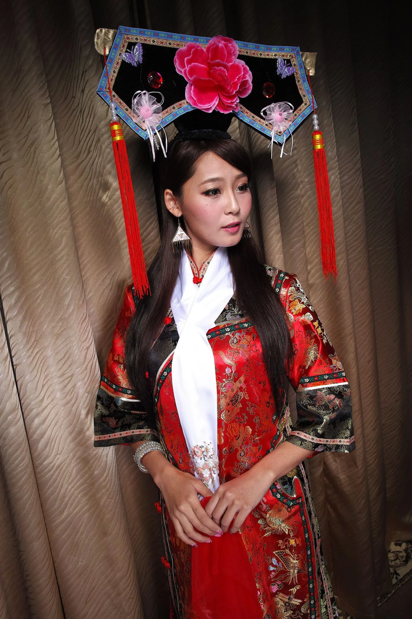 [Tập đặc biệt của Beautyleg] Winnie Xiaoxue - Buổi chụp ảnh thời trang sườn xám cổ trang tại studio - 41