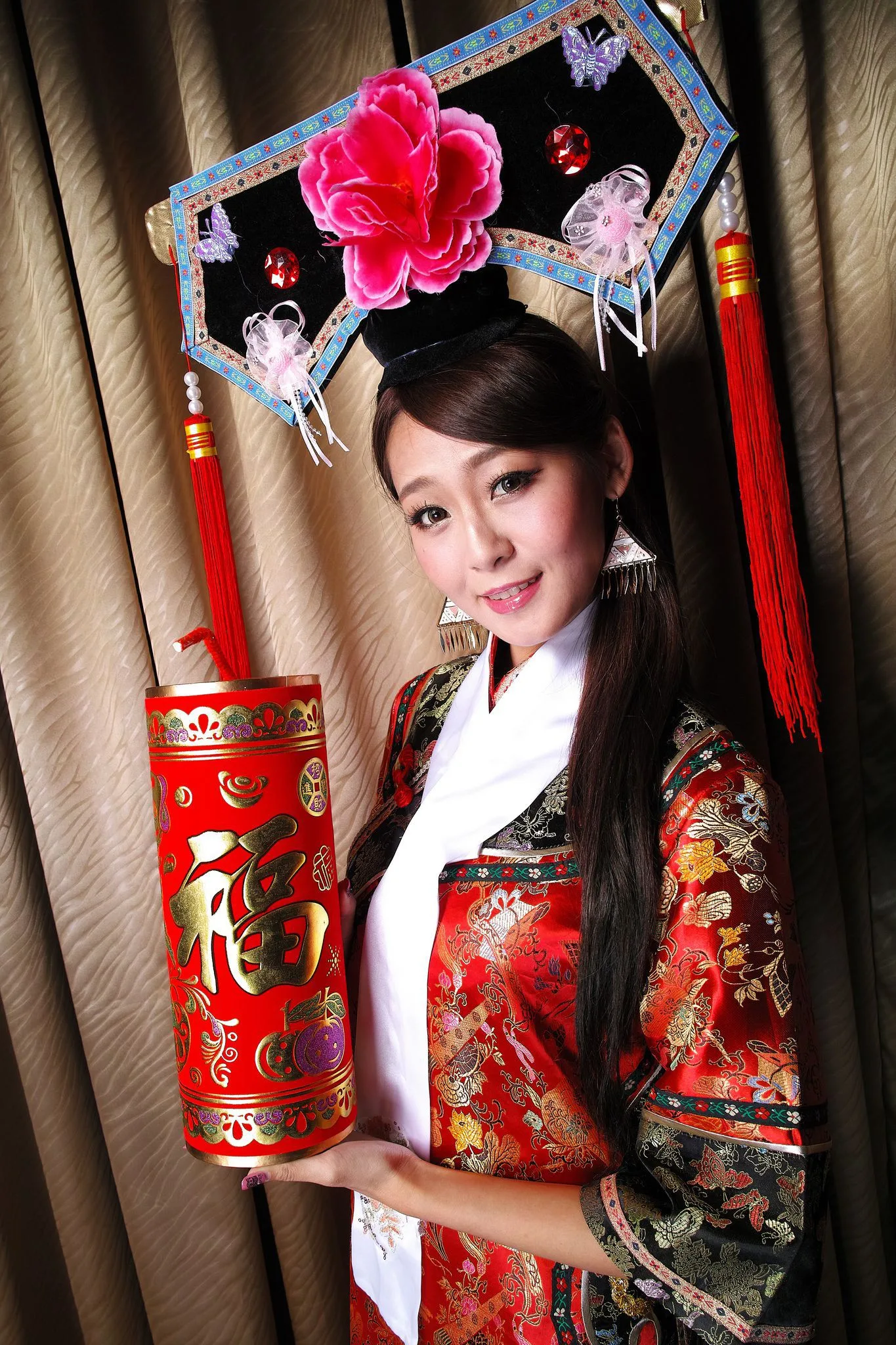 [Tập đặc biệt của Beautyleg] Winnie Xiaoxue - Buổi chụp ảnh thời trang sườn xám cổ trang tại studio - 16