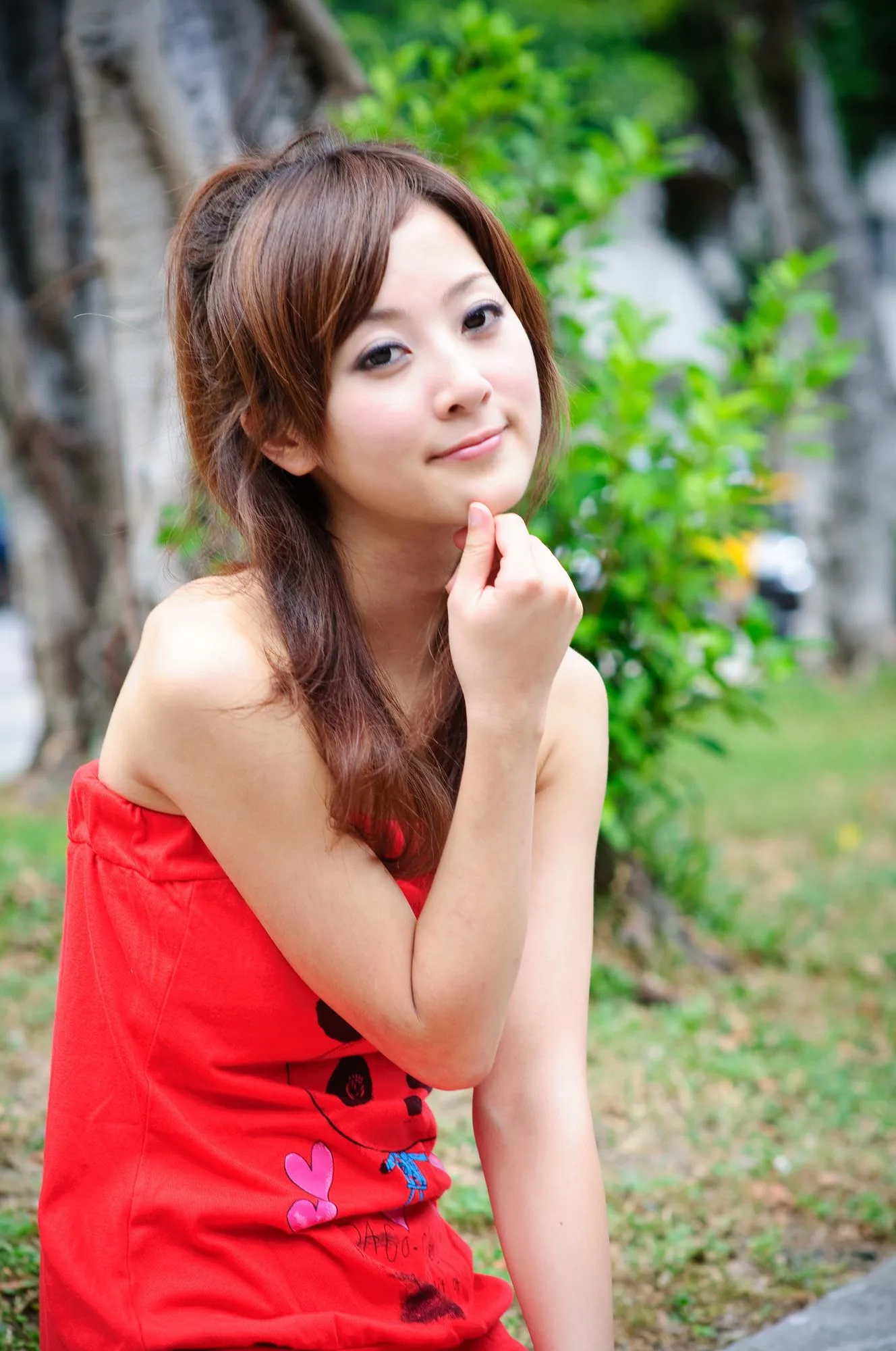Người đẹp Đài Loan Guozi MM - Bộ ảnh được chụp tại Vườn Bách thảo và Đài tưởng niệm Tưởng Giới Thạch. - 5