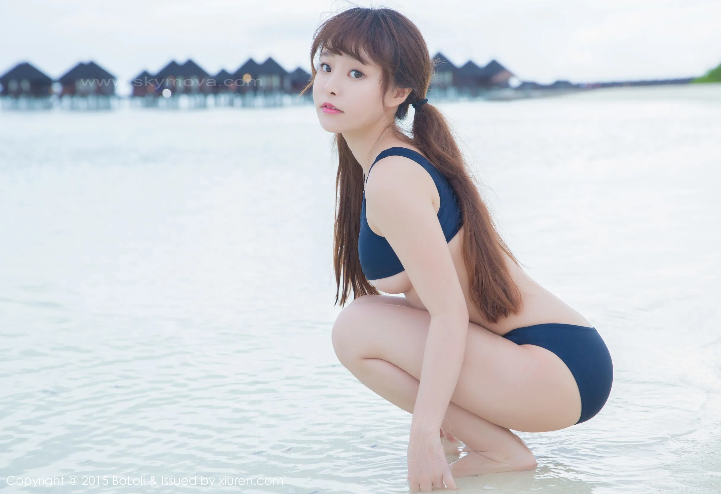 [Câu lạc bộ Polo BoLoli]VOL.044 Liu Youqi Sevenbaby - Buổi chụp ảnh du lịch Maldives đầu tiên - 27