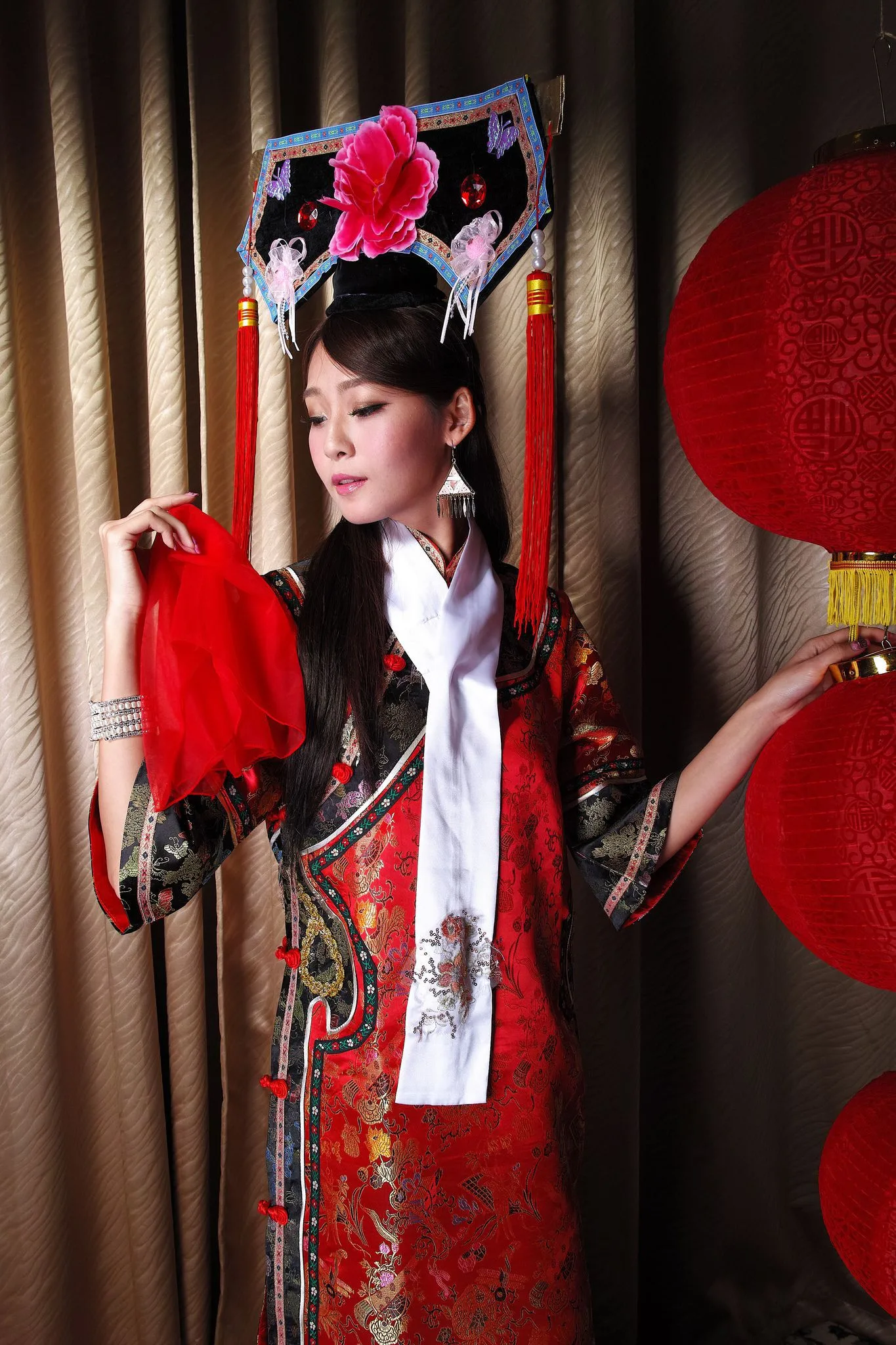 [Tập đặc biệt của Beautyleg] Winnie Xiaoxue - Buổi chụp ảnh thời trang sườn xám cổ trang tại studio - 7