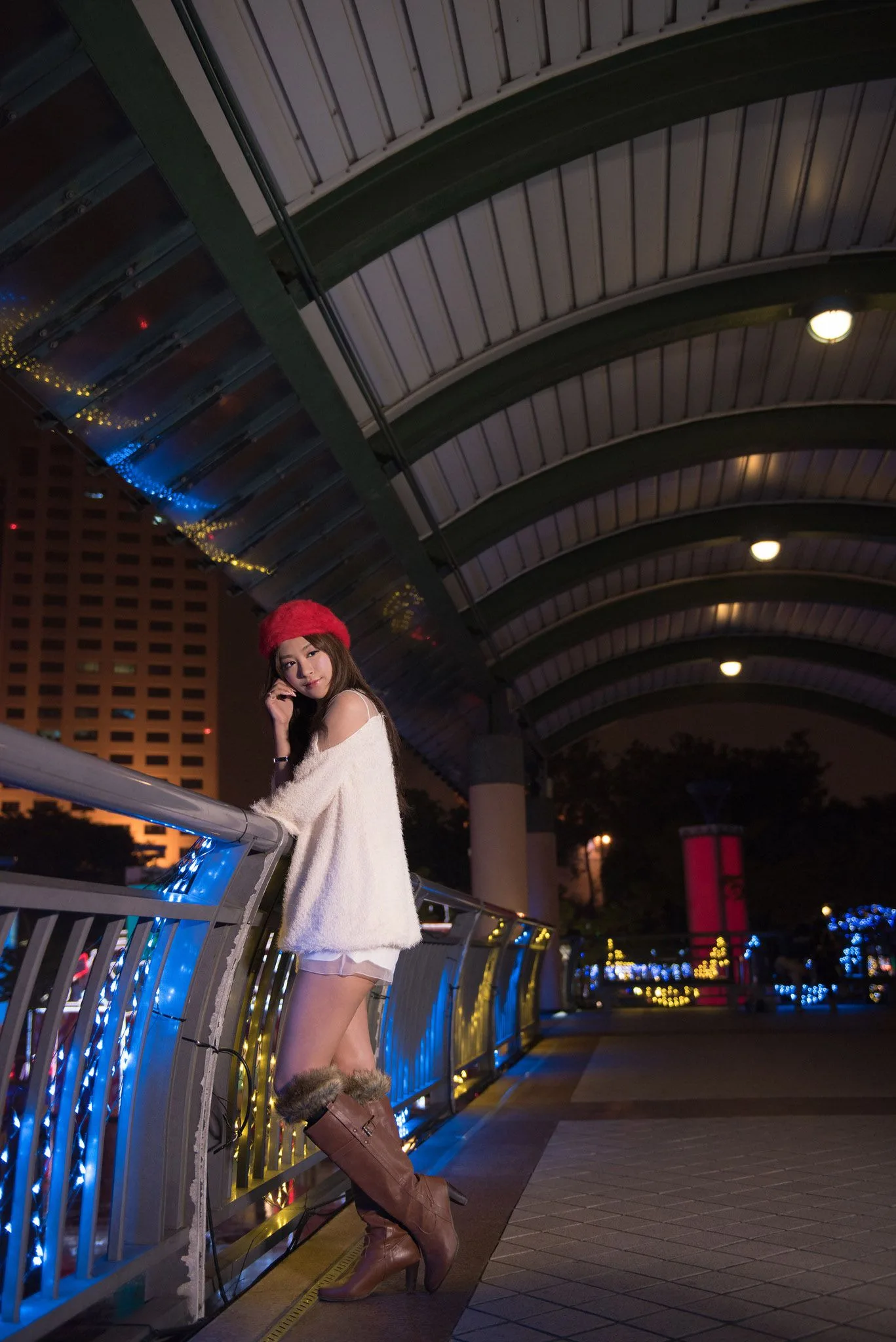 [Tập đặc biệt của Beautyleg] Người mẫu chân dài Đài Loan MISO Xia Qing - Buổi chụp ảnh ngoài trời Giáng sinh - 54