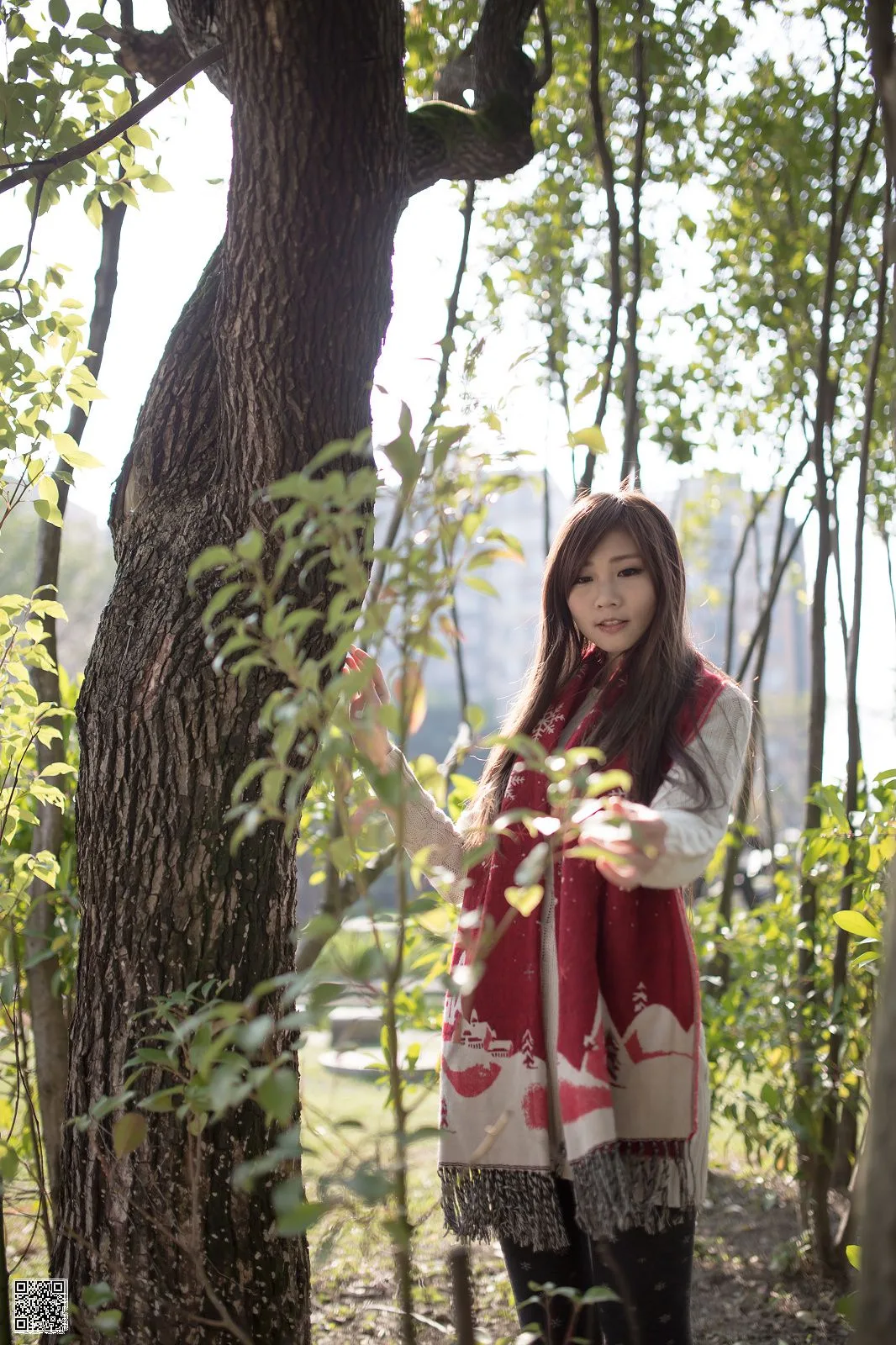 [Chương bổ sung của Beautyleg] Trương Ách Chu - Buổi chụp ảnh ngoài trời tại Công viên Văn hóa Hakka - 5