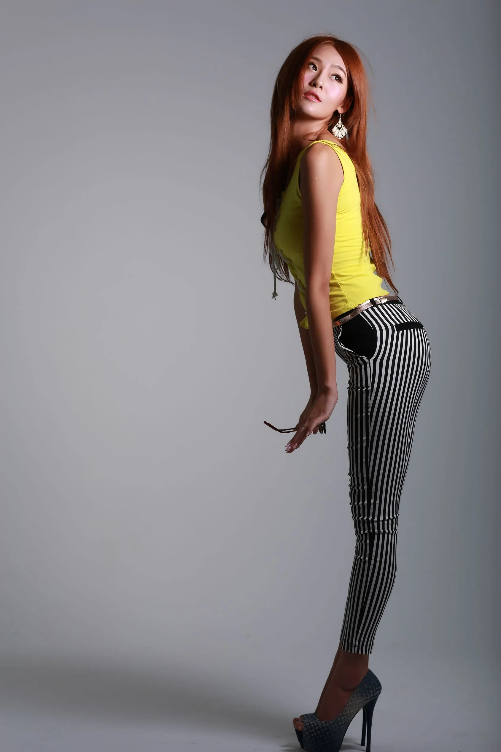 [Bộ ảnh tặng kèm Beautyleg] Người mẫu chân dài Đài Loan Winnie Xiaoxue - Buổi chụp ảnh thời trang tại Qin Er Studio - 107