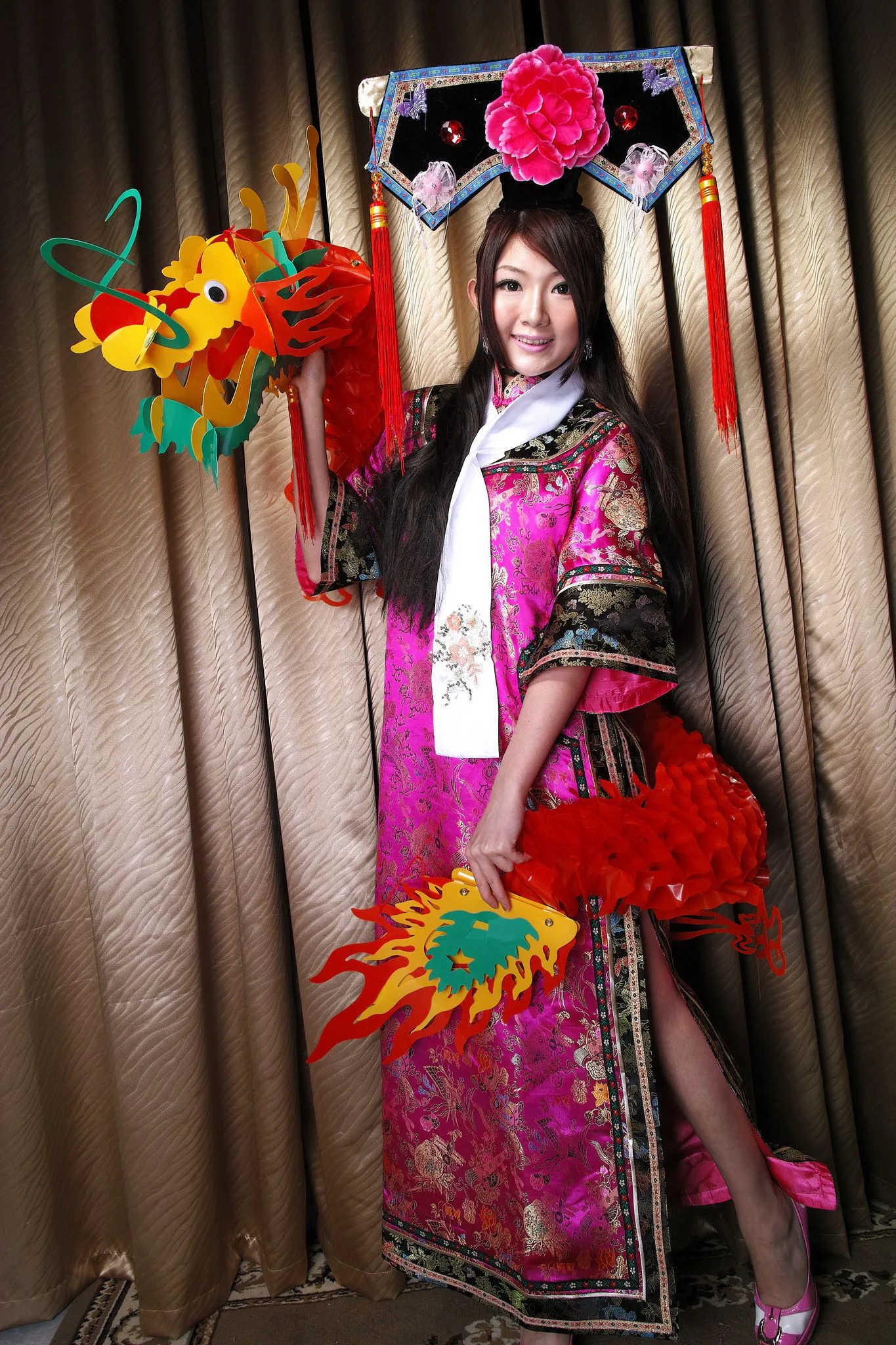 [Tập đặc biệt của Beautyleg] Winnie Xiaoxue - Buổi chụp ảnh thời trang sườn xám cổ trang tại studio - 12