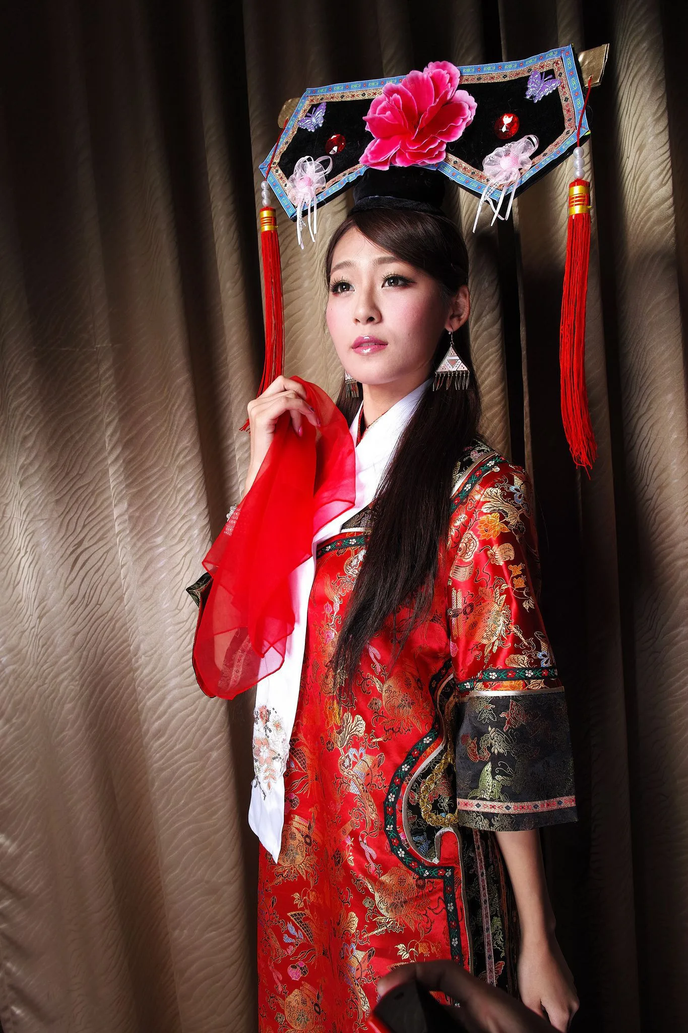 [Tập đặc biệt của Beautyleg] Winnie Xiaoxue - Buổi chụp ảnh thời trang sườn xám cổ trang tại studio - 46
