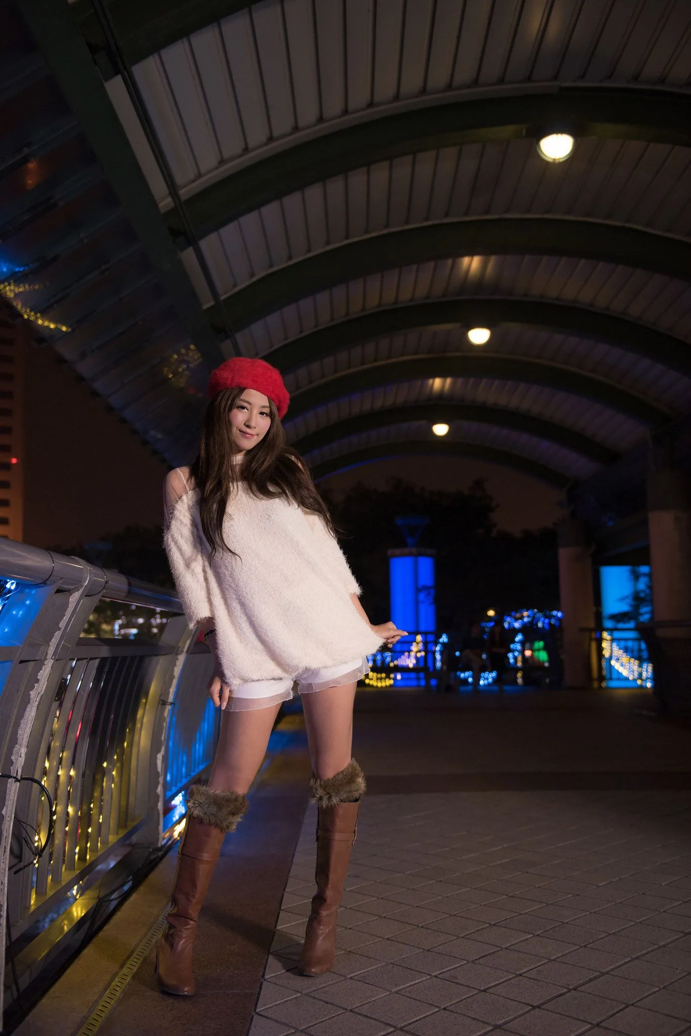 [Tập đặc biệt của Beautyleg] Người mẫu chân dài Đài Loan MISO Xia Qing - Buổi chụp ảnh ngoài trời Giáng sinh - 49