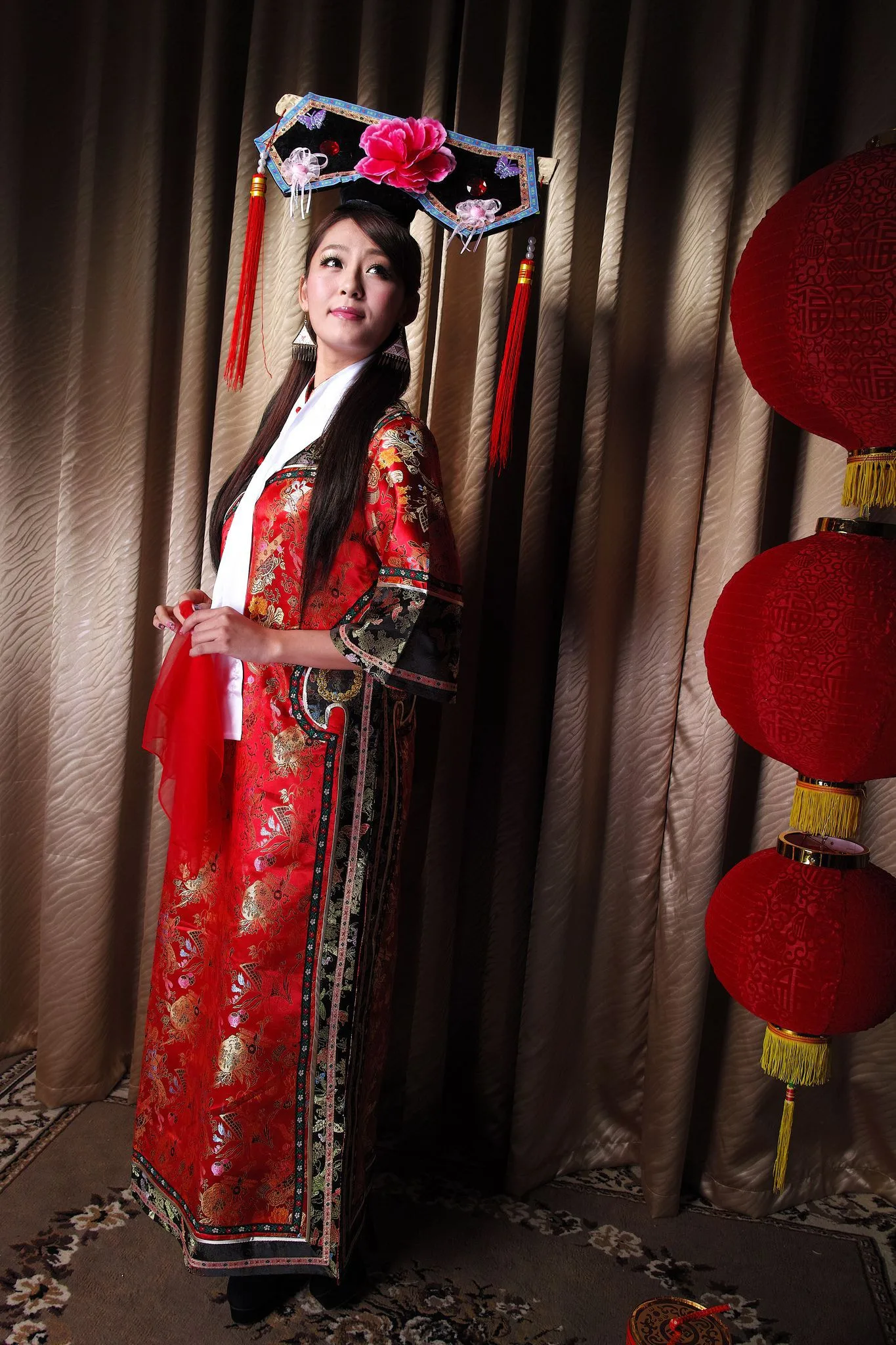 [Tập đặc biệt của Beautyleg] Winnie Xiaoxue - Buổi chụp ảnh thời trang sườn xám cổ trang tại studio - 38