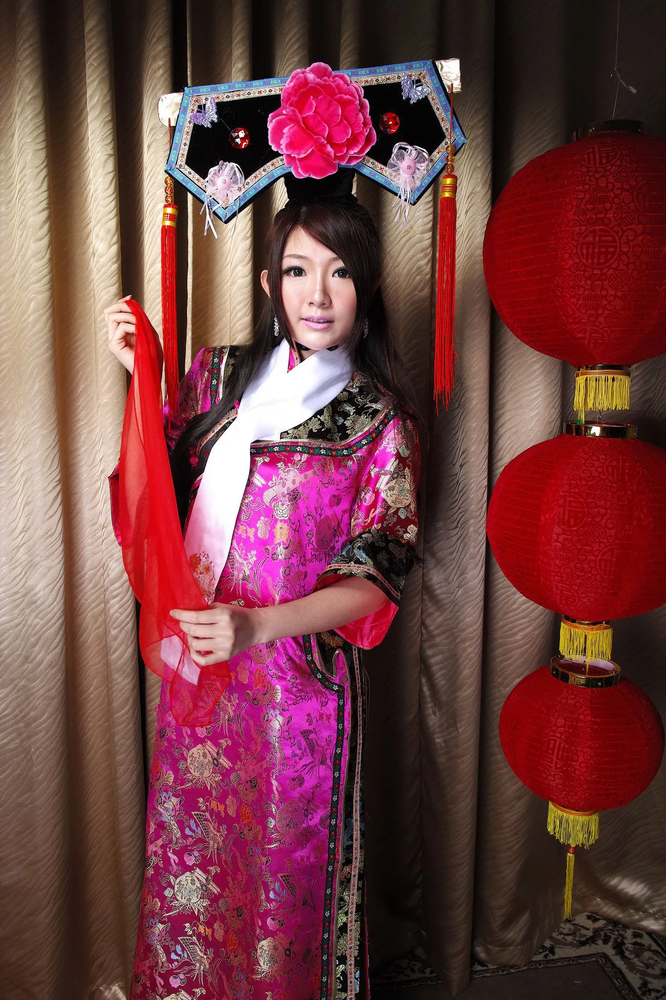 [Tập đặc biệt của Beautyleg] Winnie Xiaoxue - Buổi chụp ảnh thời trang sườn xám cổ trang tại studio - 60