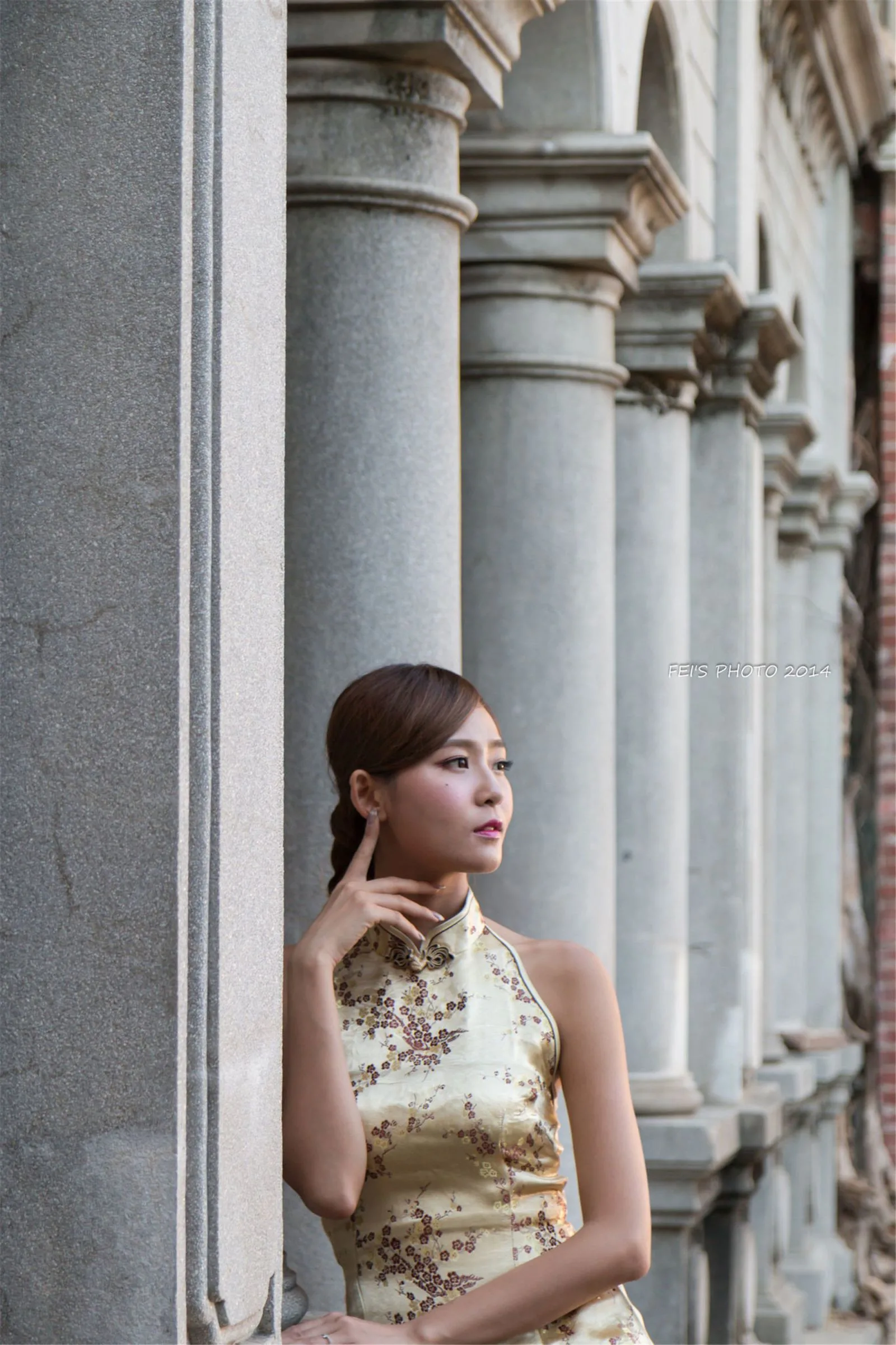 [Buổi chụp ảnh ngoài trời của Beautyleg] Winnie Xiaoxue - Ảnh độ phân giải cao về bộ sườn xám được chụp tại studio chụp ảnh đường phố Ju Kui Ju. - 20