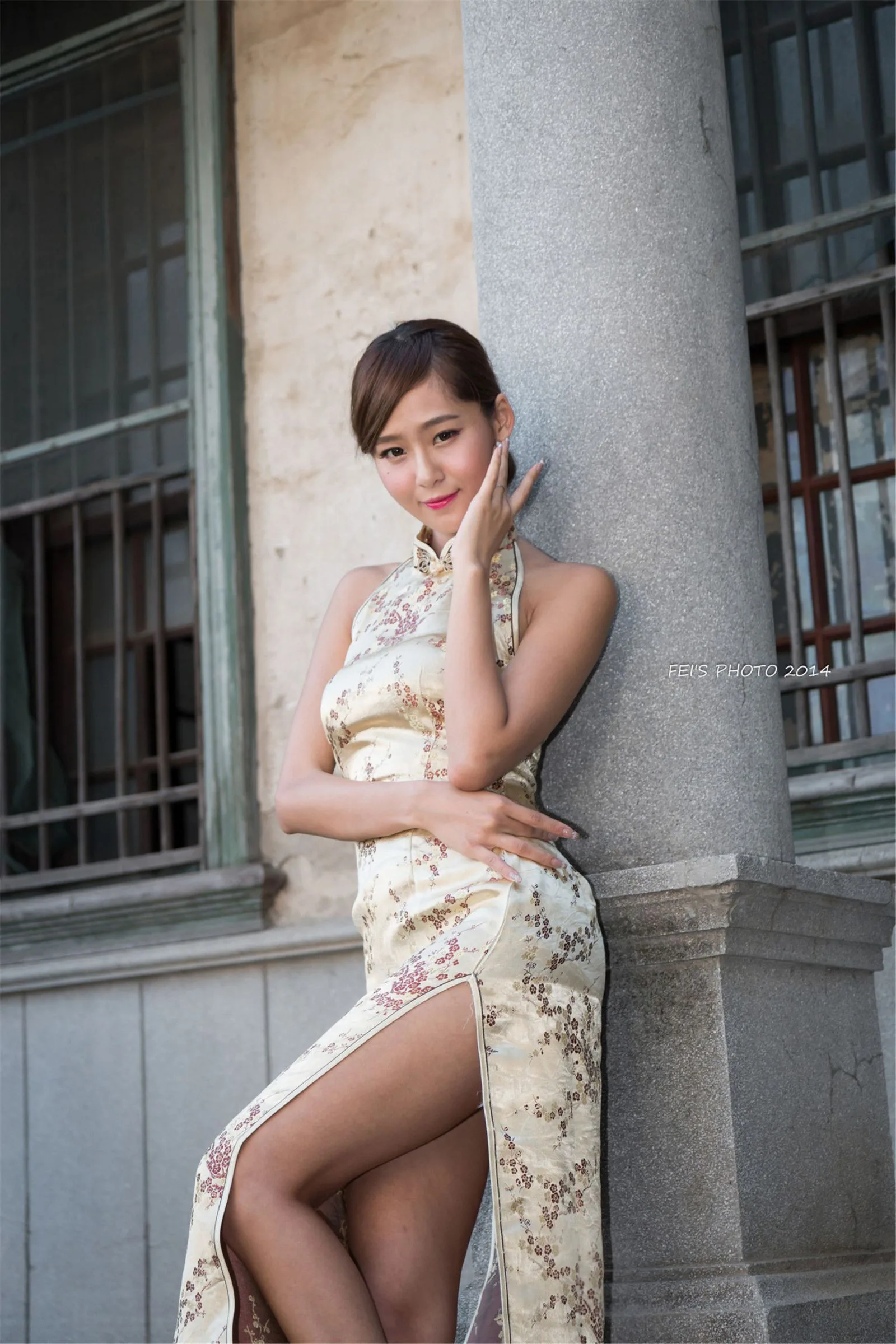 [Buổi chụp ảnh ngoài trời của Beautyleg] Winnie Xiaoxue - Ảnh độ phân giải cao về bộ sườn xám được chụp tại studio chụp ảnh đường phố Ju Kui Ju. - 30