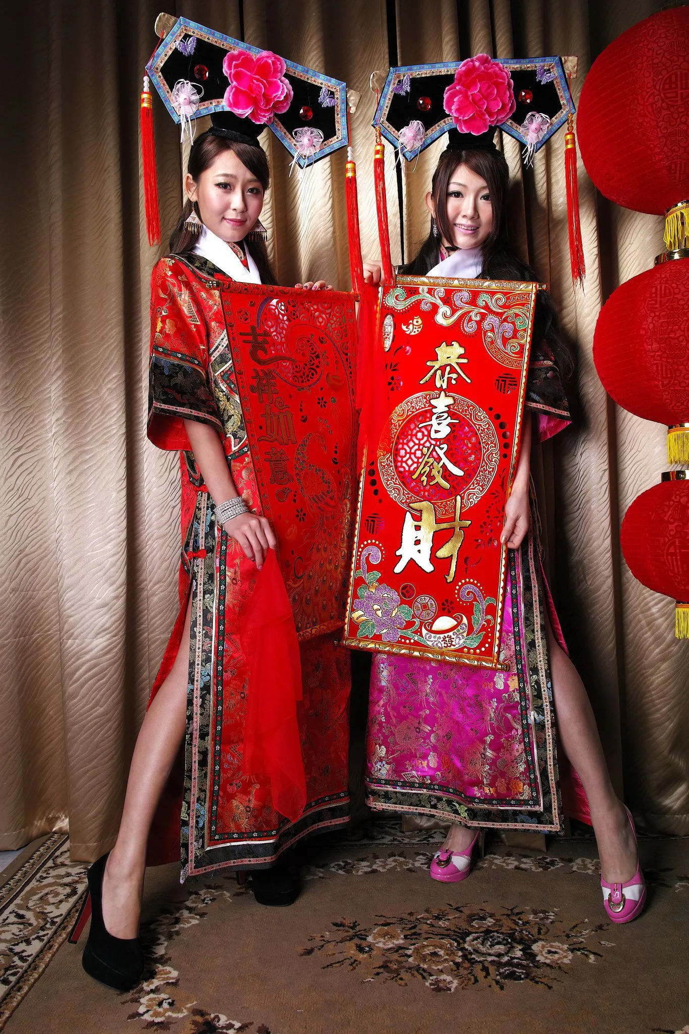 [Tập đặc biệt của Beautyleg] Winnie Xiaoxue - Buổi chụp ảnh thời trang sườn xám cổ trang tại studio - 21