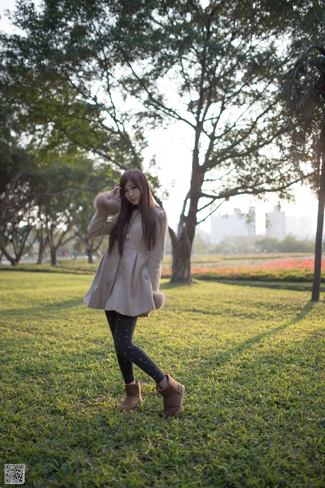[Chương bổ sung của Beautyleg] Trương Ách Chu - Buổi chụp ảnh ngoài trời tại Công viên Văn hóa Hakka - 62